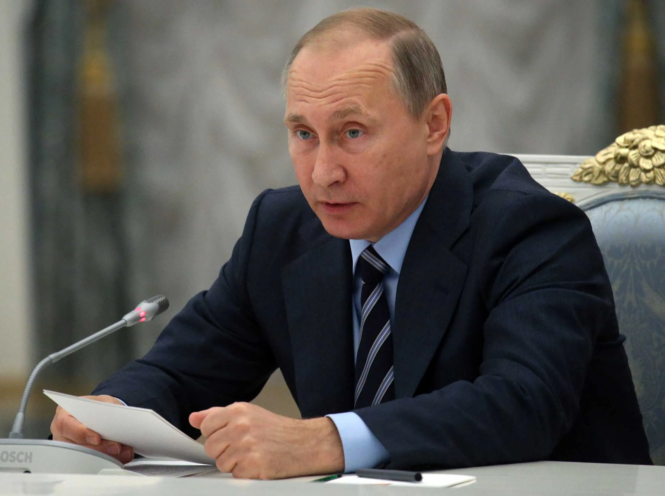 Russian President Vladimir Putin.
