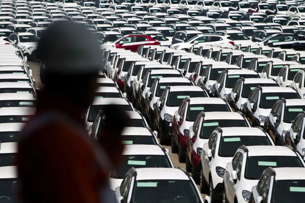 Export Images At Incheon Port Ahead Of Annual GDP