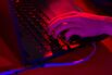 Hacker hacking