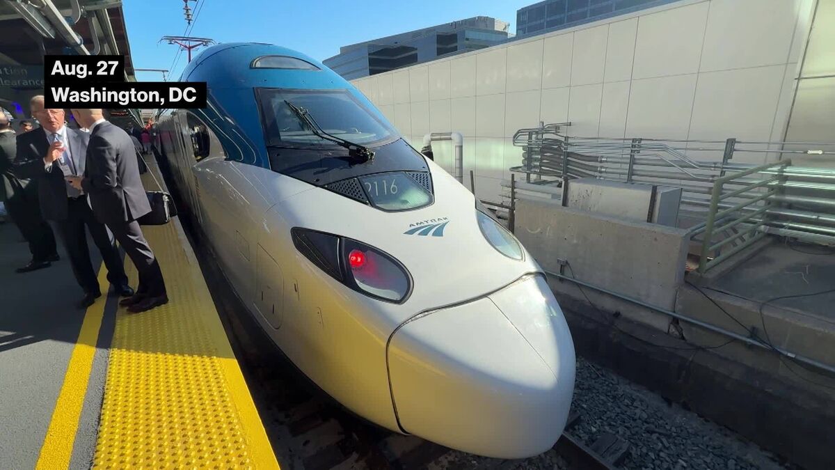 Amtrak Unveils High-Speed NextGen Acela Trains Amtrak Unveils High-Speed NextGen Acela Trains