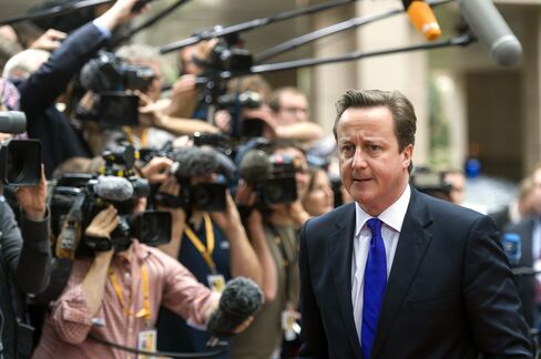 U.K. Prime Minister David Cameron