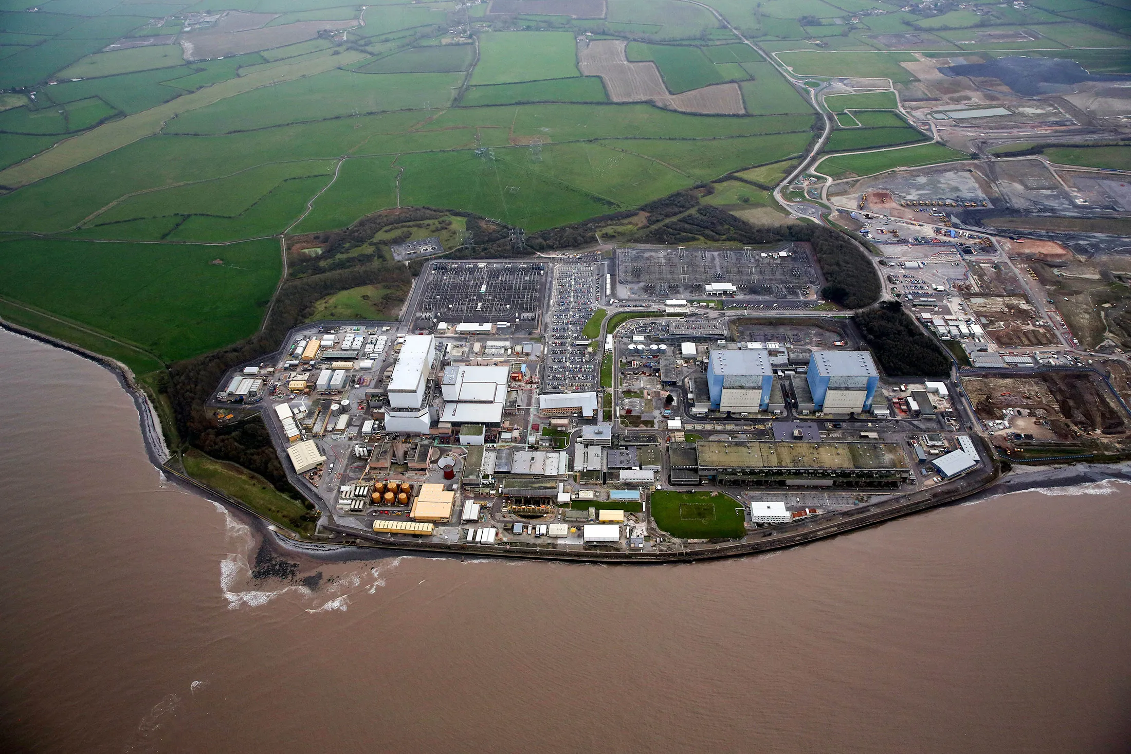 Hinkley Point B nuclear power station, operated by Electricite de France SA's (EDF), stands near Bridgwater.
