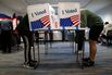 Voters Cast Early Ballots During Early Voting Period In Virginia