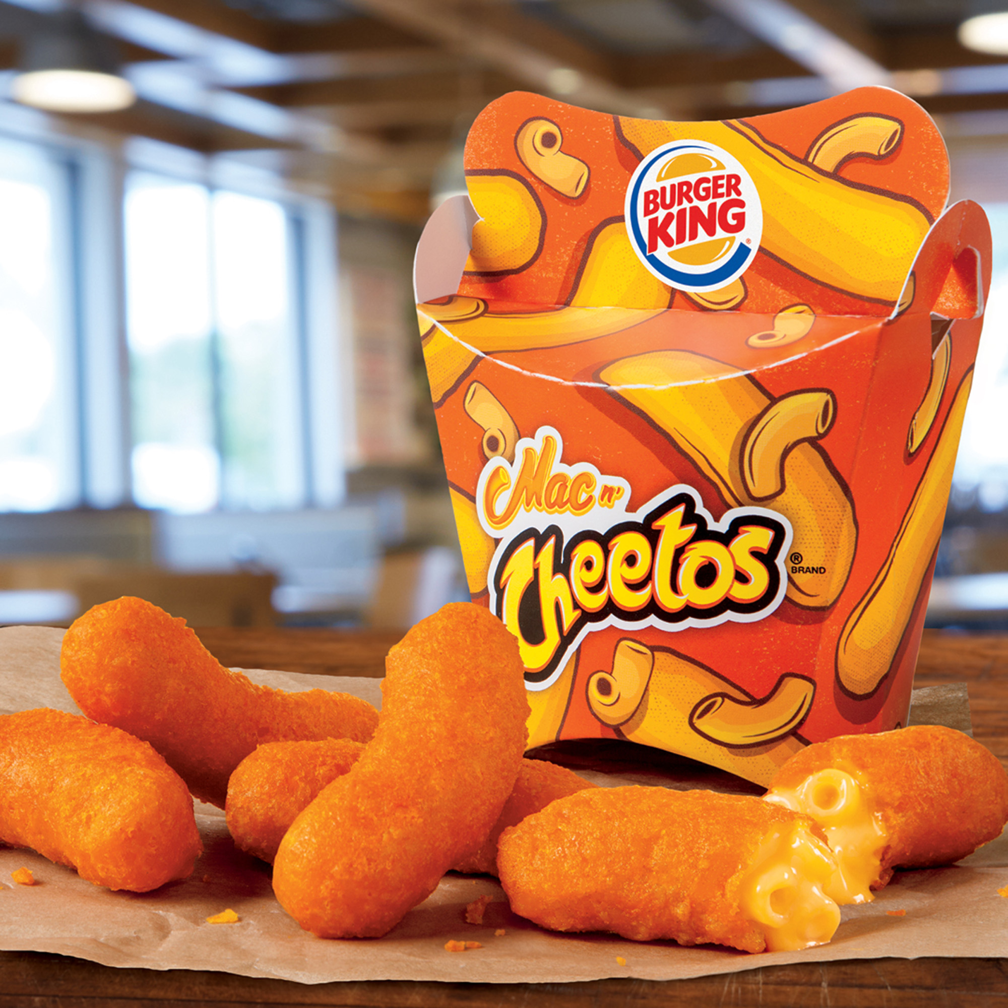 Burger King's new Mac ’n Cheetos
