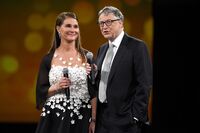 Bill Gates and Melinda French Gates