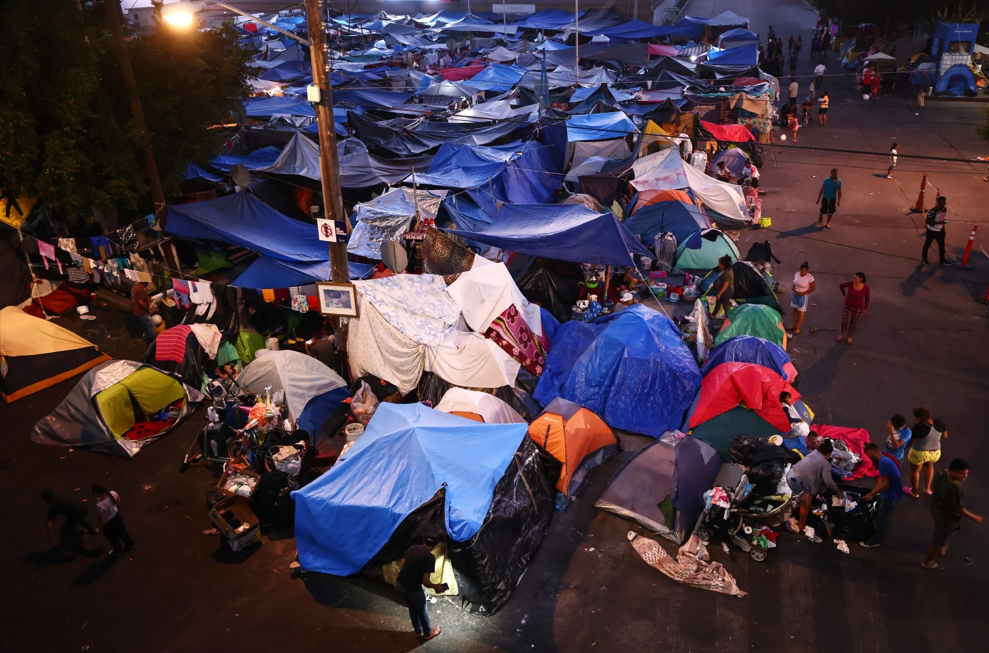 Tijuana is going to run out of tents.&nbsp;