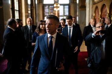 Hungarian Parliament Assembly And Celebrations