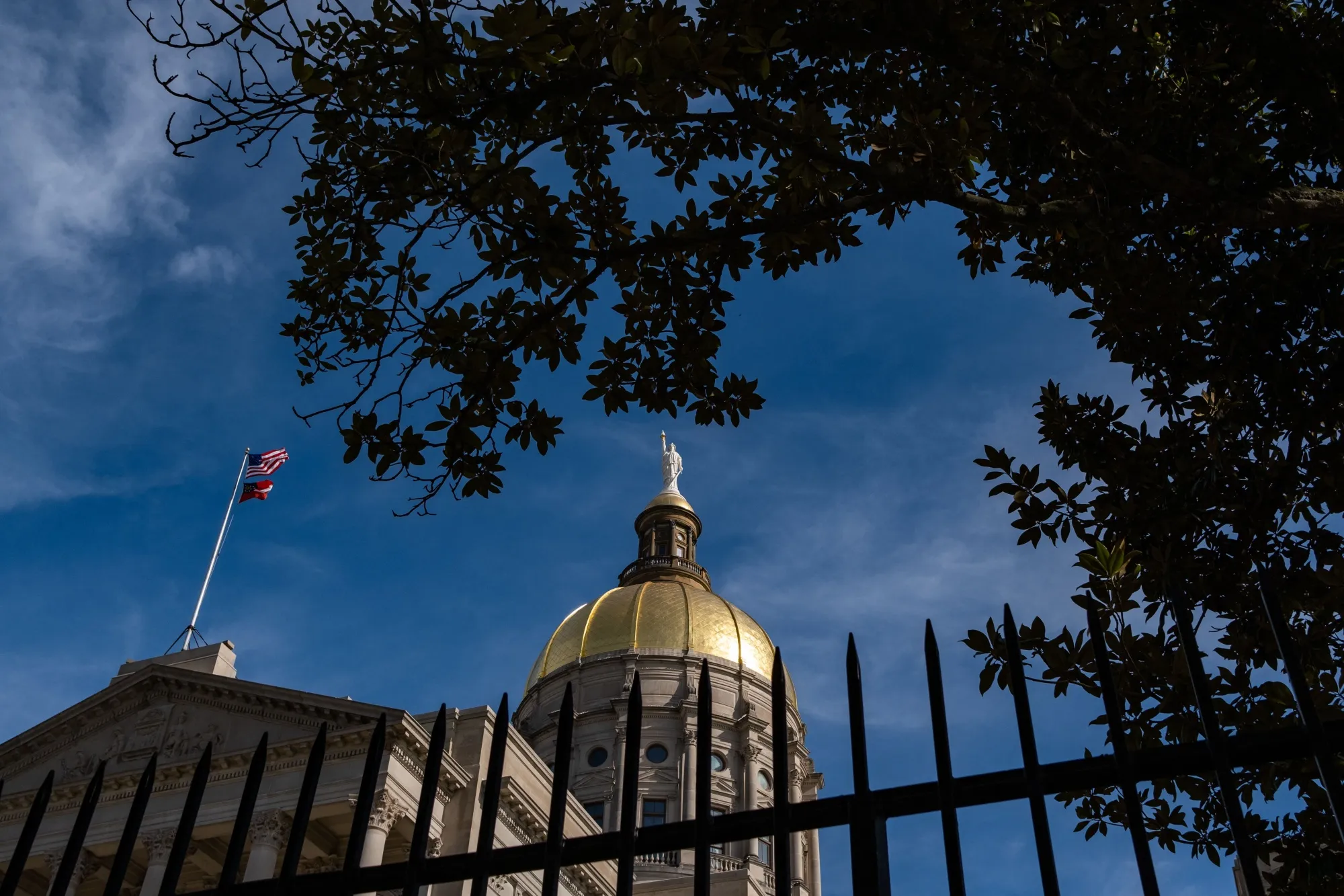 The Georgia State Capitol building in Atlanta. Georgia Governor&nbsp;Brian Kemp&nbsp;signed a Republican-backed law last week that gives a new state commission the power to discipline or remove local prosecutors.