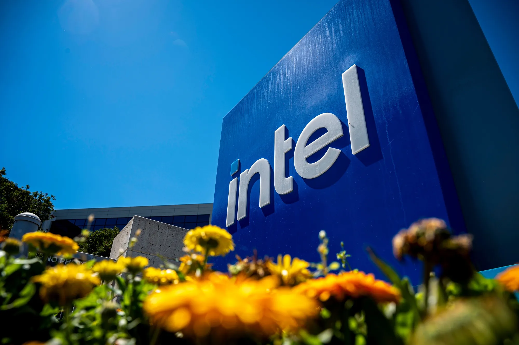 Intel Corp. headquarters in Santa Clara, California.