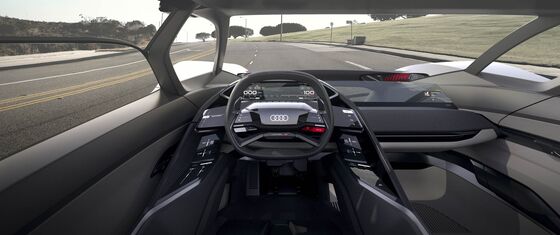 Audi Unveils Electric PB18 e-tron Supercar During Monterey Car Week