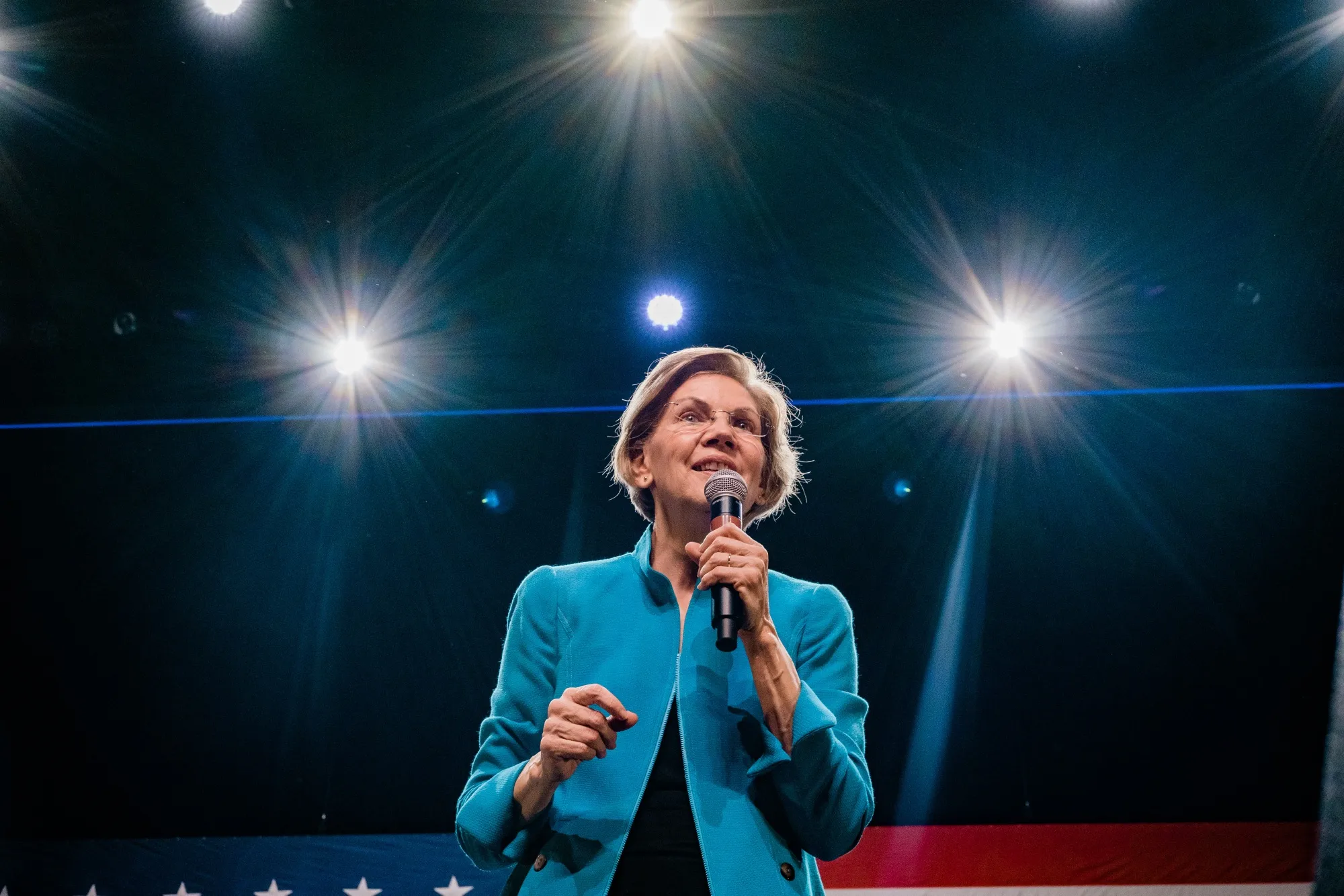 Elizabeth Warren campaigns in Brooklyn,&nbsp;New York on&nbsp;Jan. 7.&nbsp;