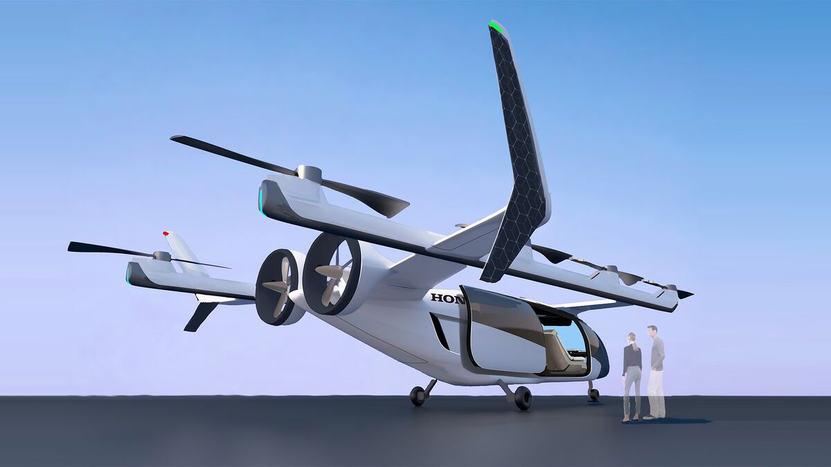 Honda Sees Its Future in Air Taxis, Rockets and Moon Robots 