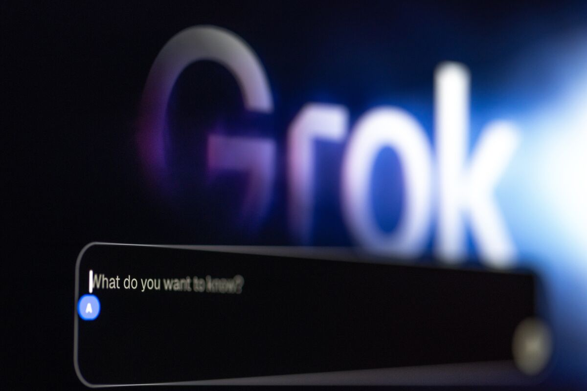 Elon Musk's xAI and Grok chatbot branding.