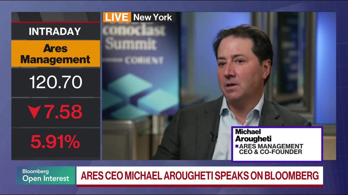 Ares CEO Arougheti Says the Private Credit Market Isn't Broken