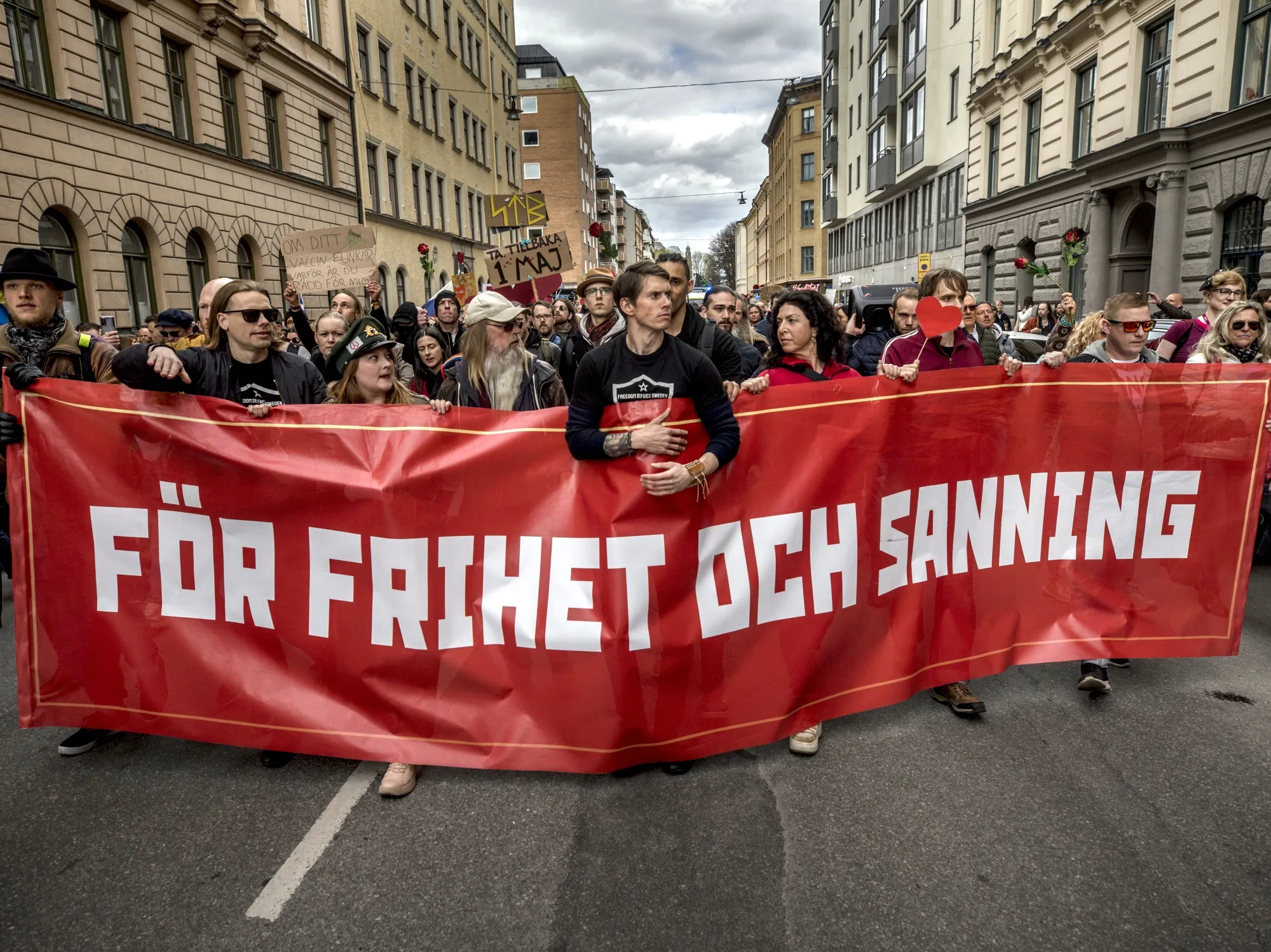 Sweden had its own anti-lockdown protests.