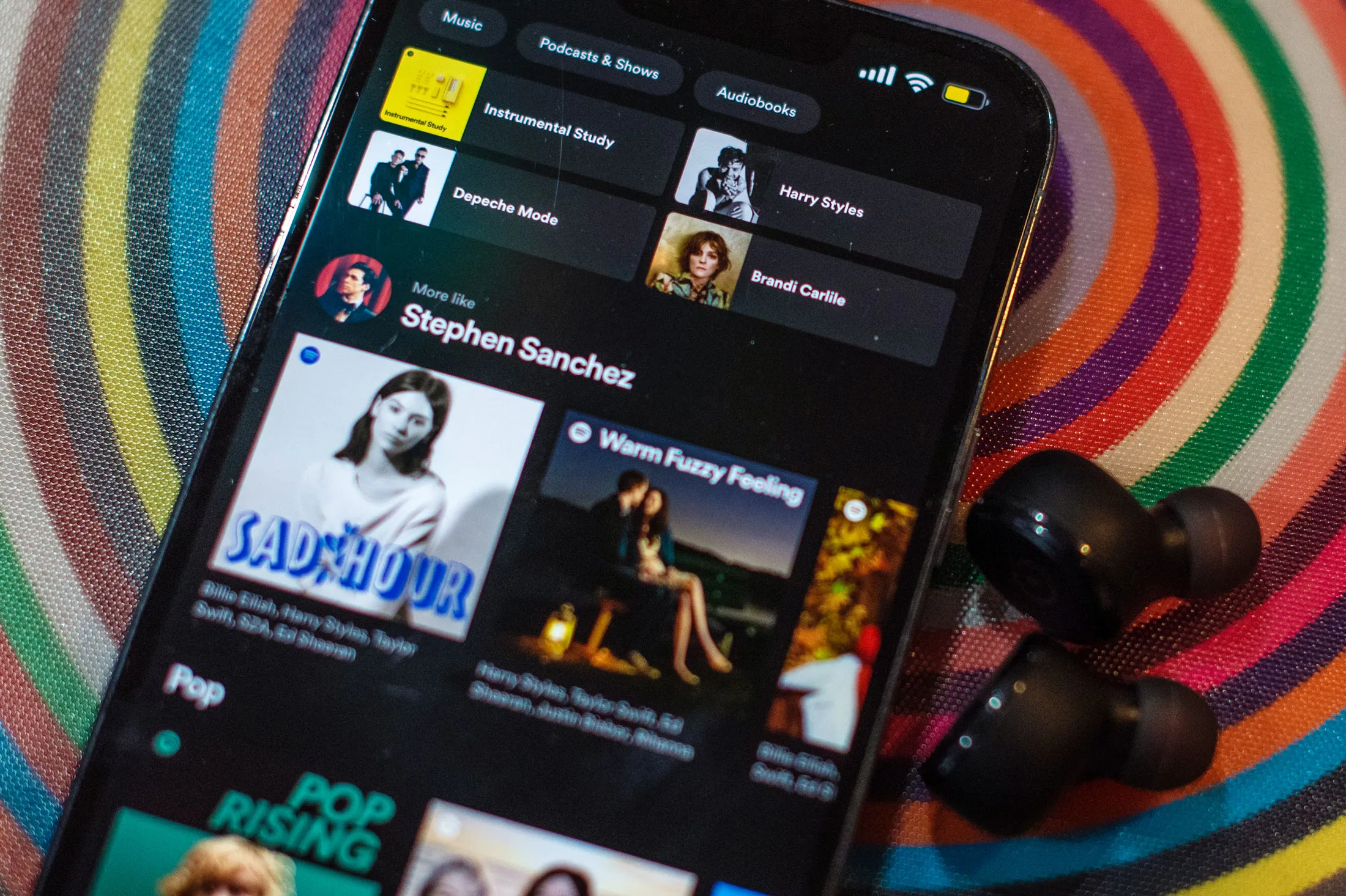 The Spotify app