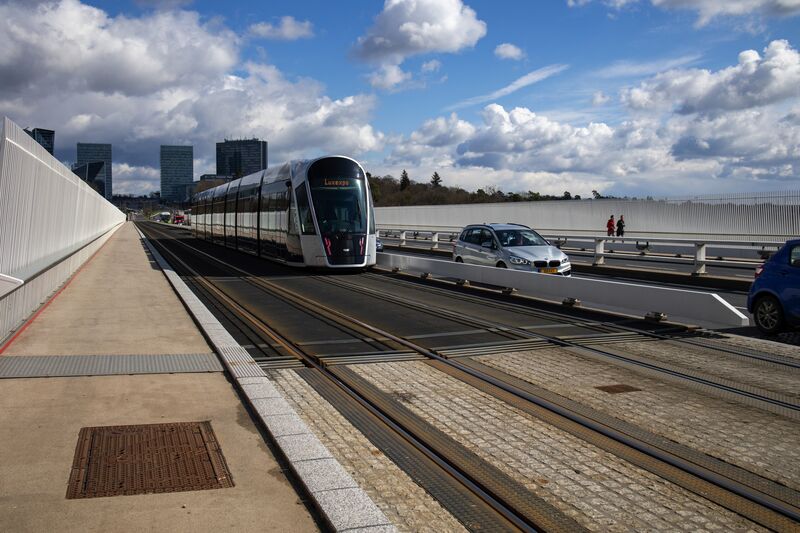 Luxembourg launched a tram service in 2017 in an effort to get more residents out of their automobiles. 