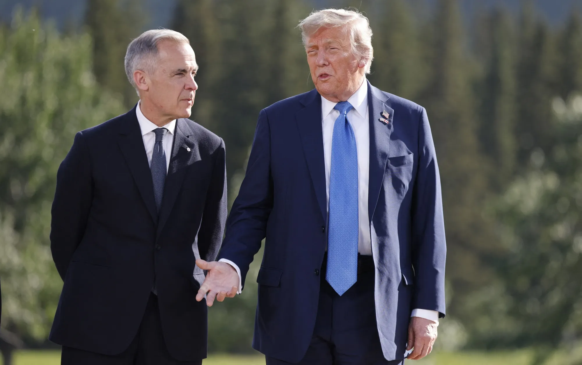 Mark Carney Gives Trump a Small Trade Victory in Hunt for Larger Deal -  Bloomberg
