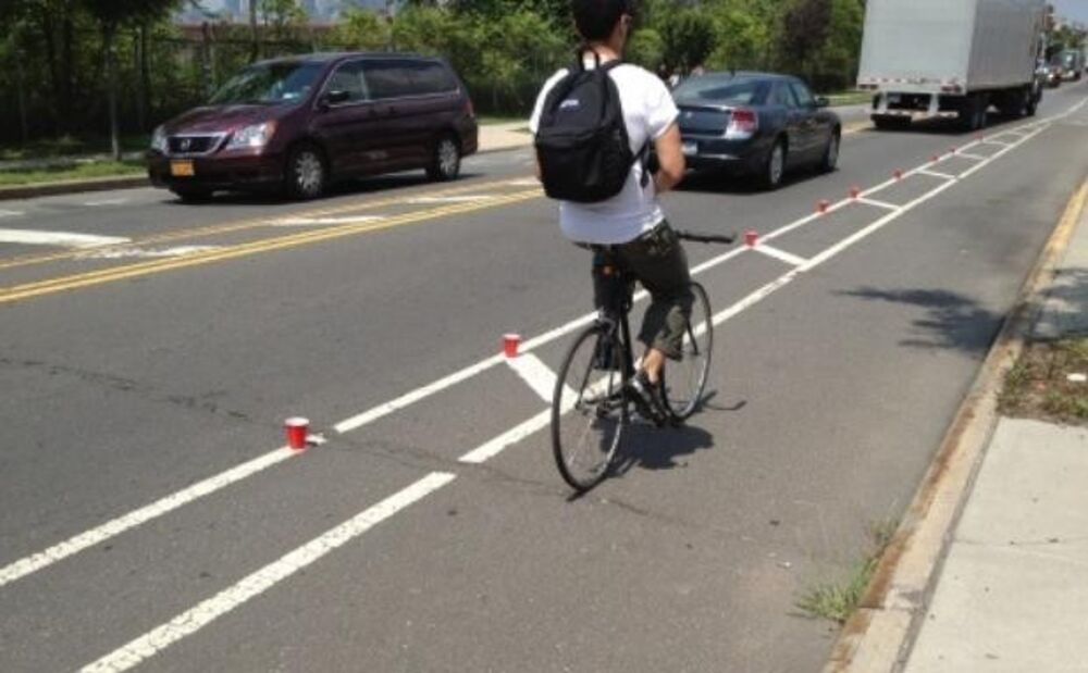 separated bike lanes