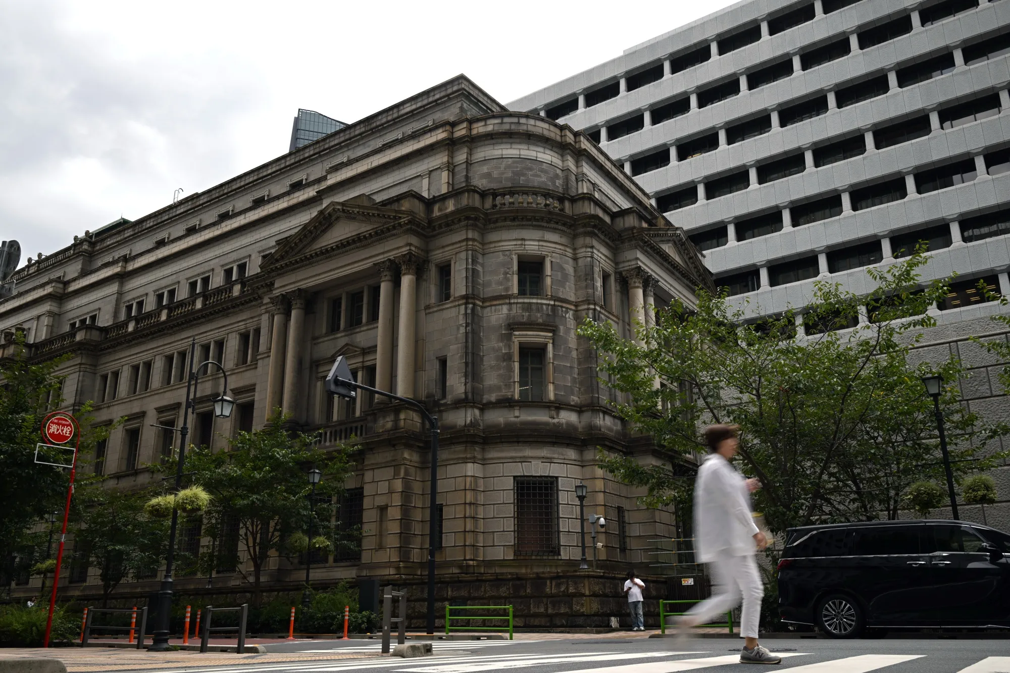 The Bank of Japan (BOJ) headquarters in Tokyo.