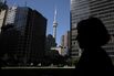 Commuters On Bay Street As Canadian Stocks Mixed
