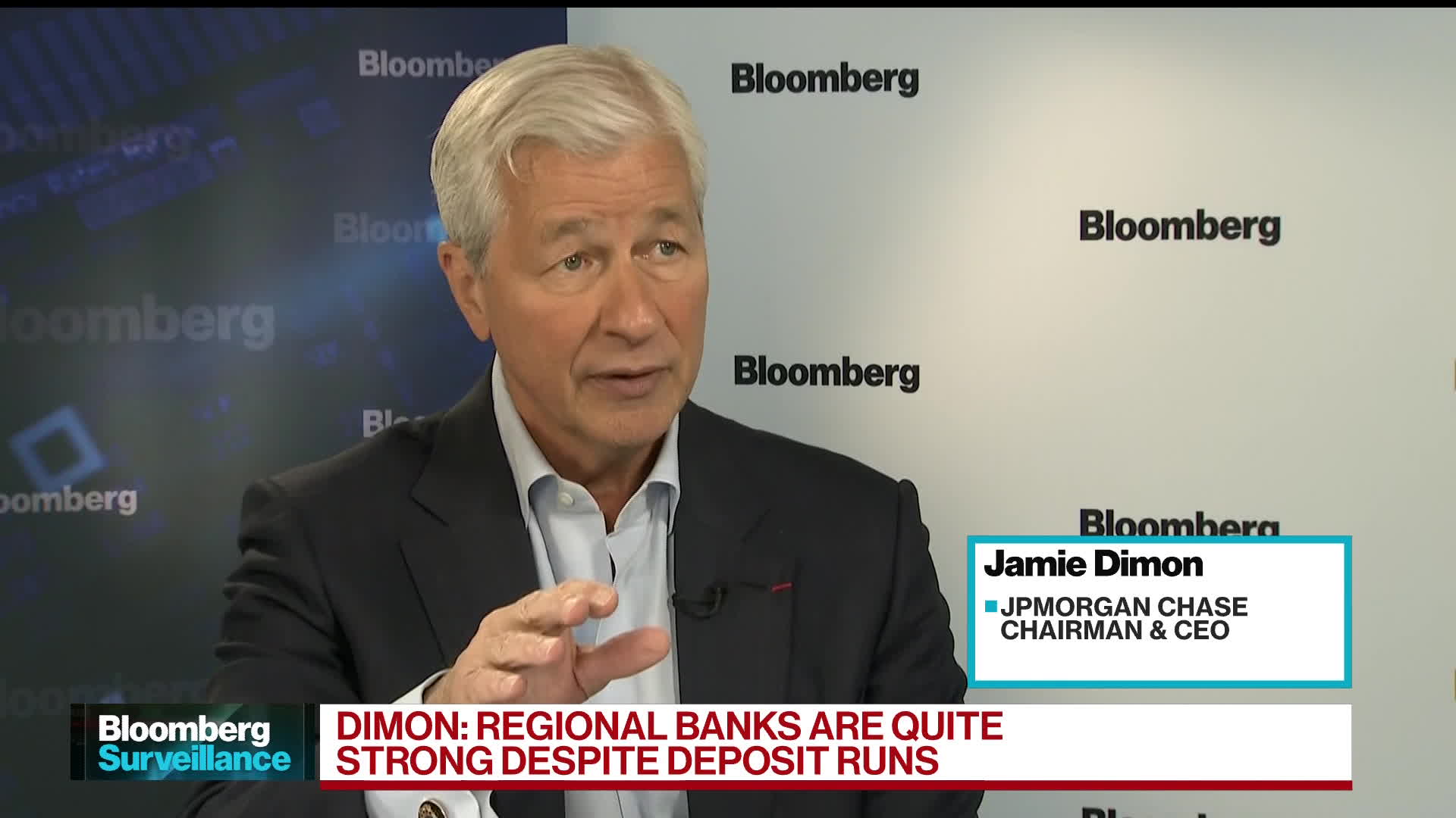 Watch JPMorgan's Dimon: Regulations Will Get Worse for Banks - Bloomberg