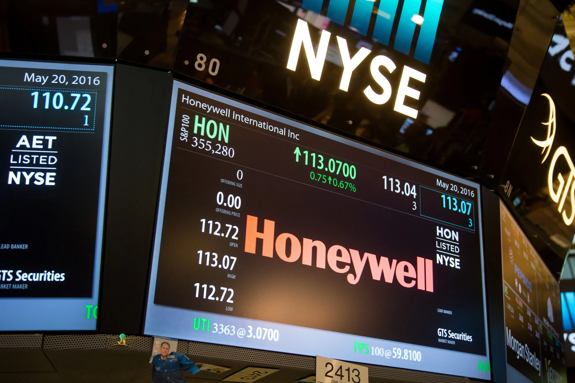 Honeywell has outperformed after two spinoffs, but the businesses it shed are under pressure.