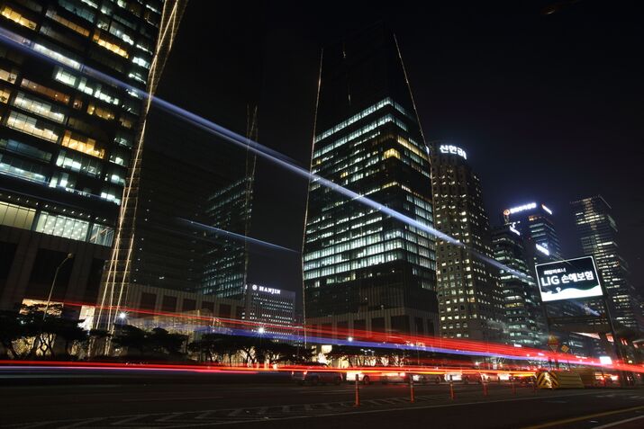 General Views Of The Business District Ahead Of South Korea GDP Numbers
