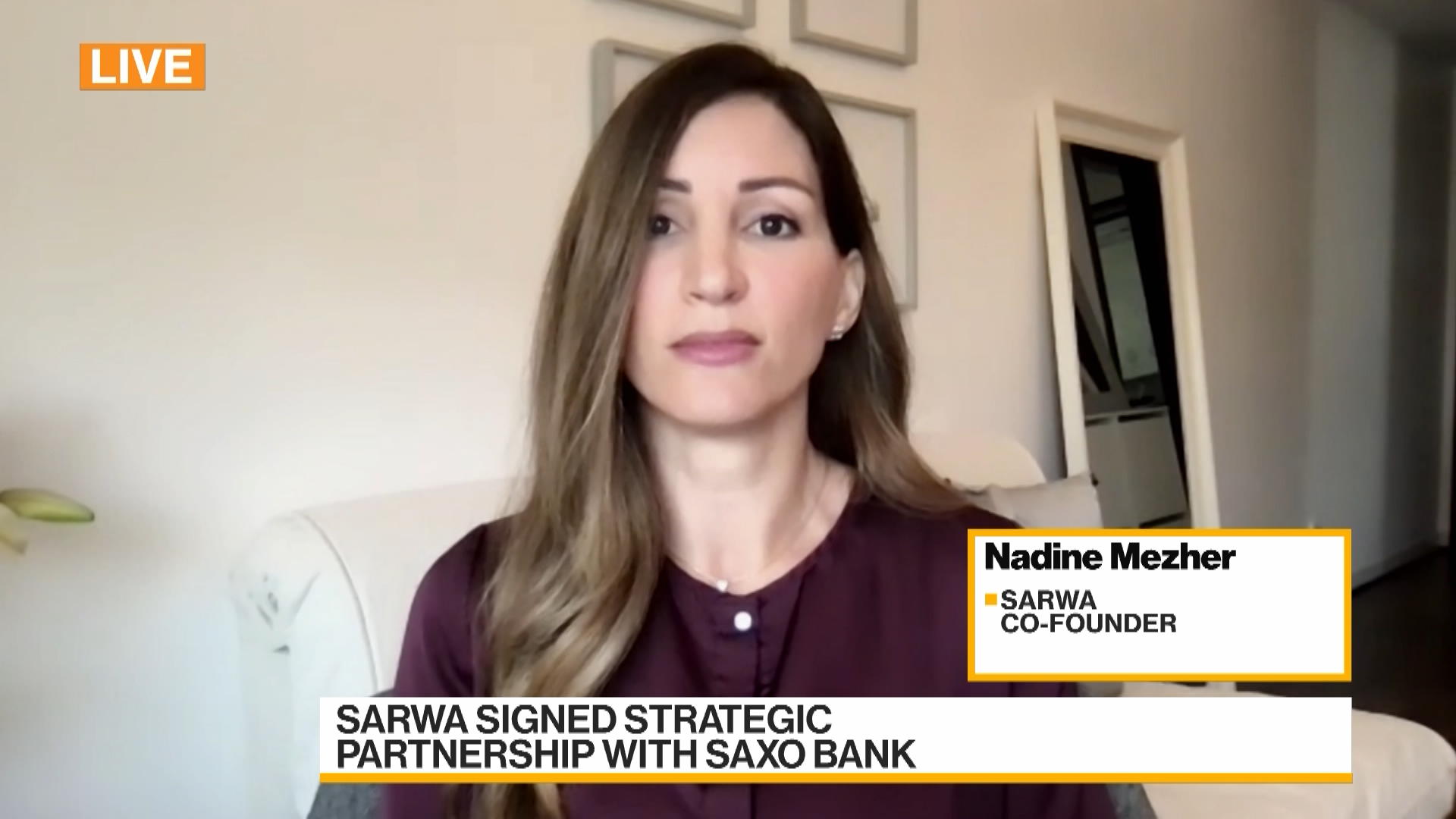 Watch Nadine Co-Founder on the Surge in Online Investing - Bloomberg