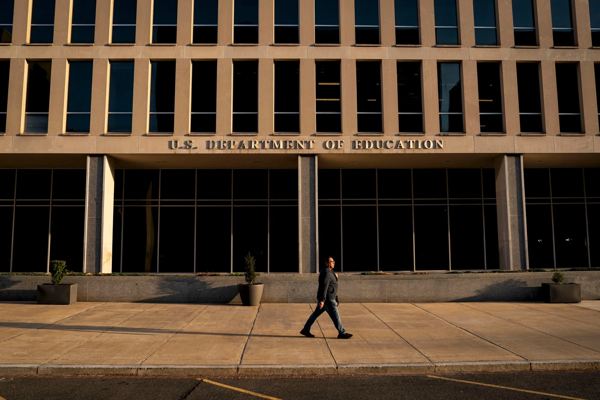 The US Department of Education headquarters in Washington, DC.