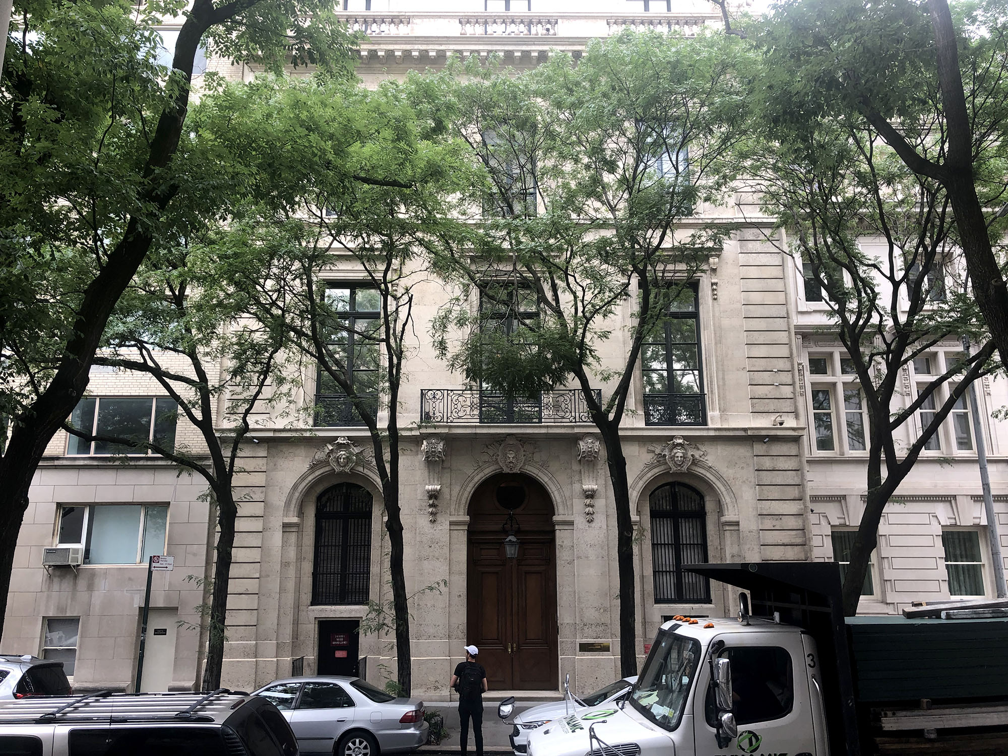 Epstein’s home in Manhattan.