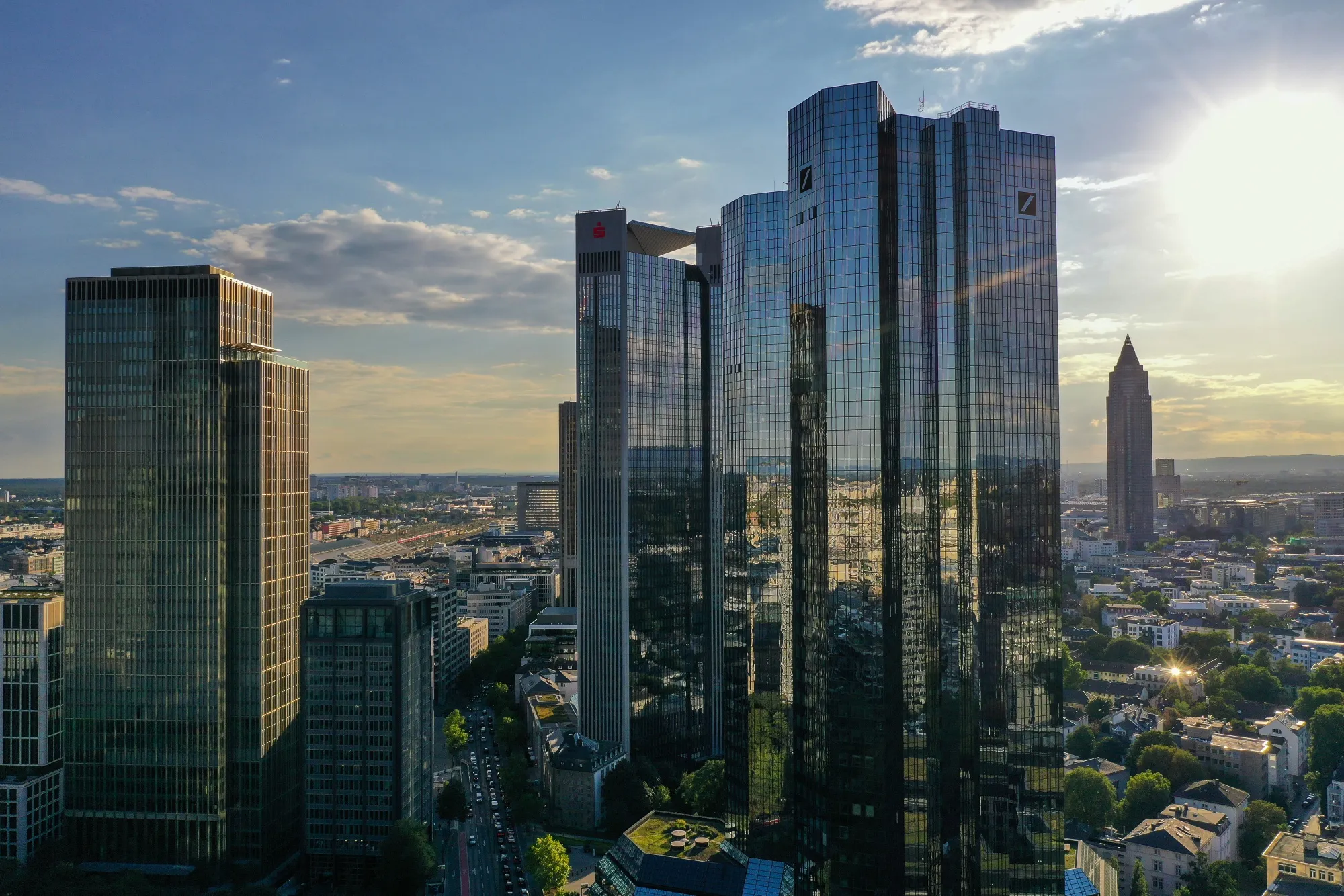 The Deutsche Bank&nbsp;headquarters in Frankfurt, Germany.