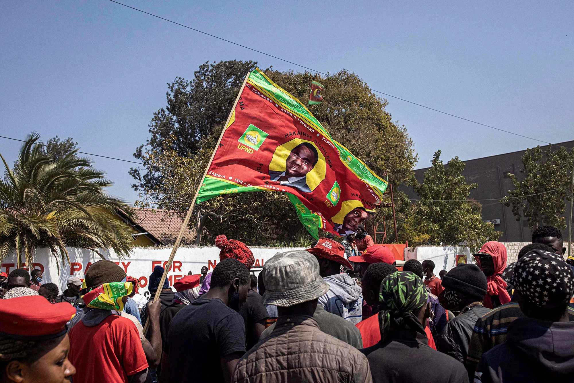 TOPSHOT-ZAMBIA-ELECTIONS-UNREST