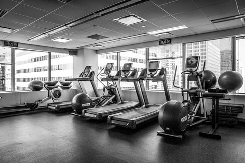 The gym equipment Virtu inherited.