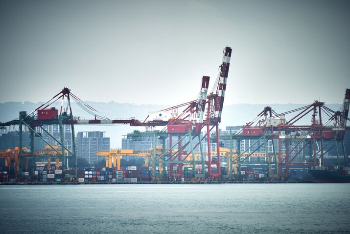 General Views of Taichung Port