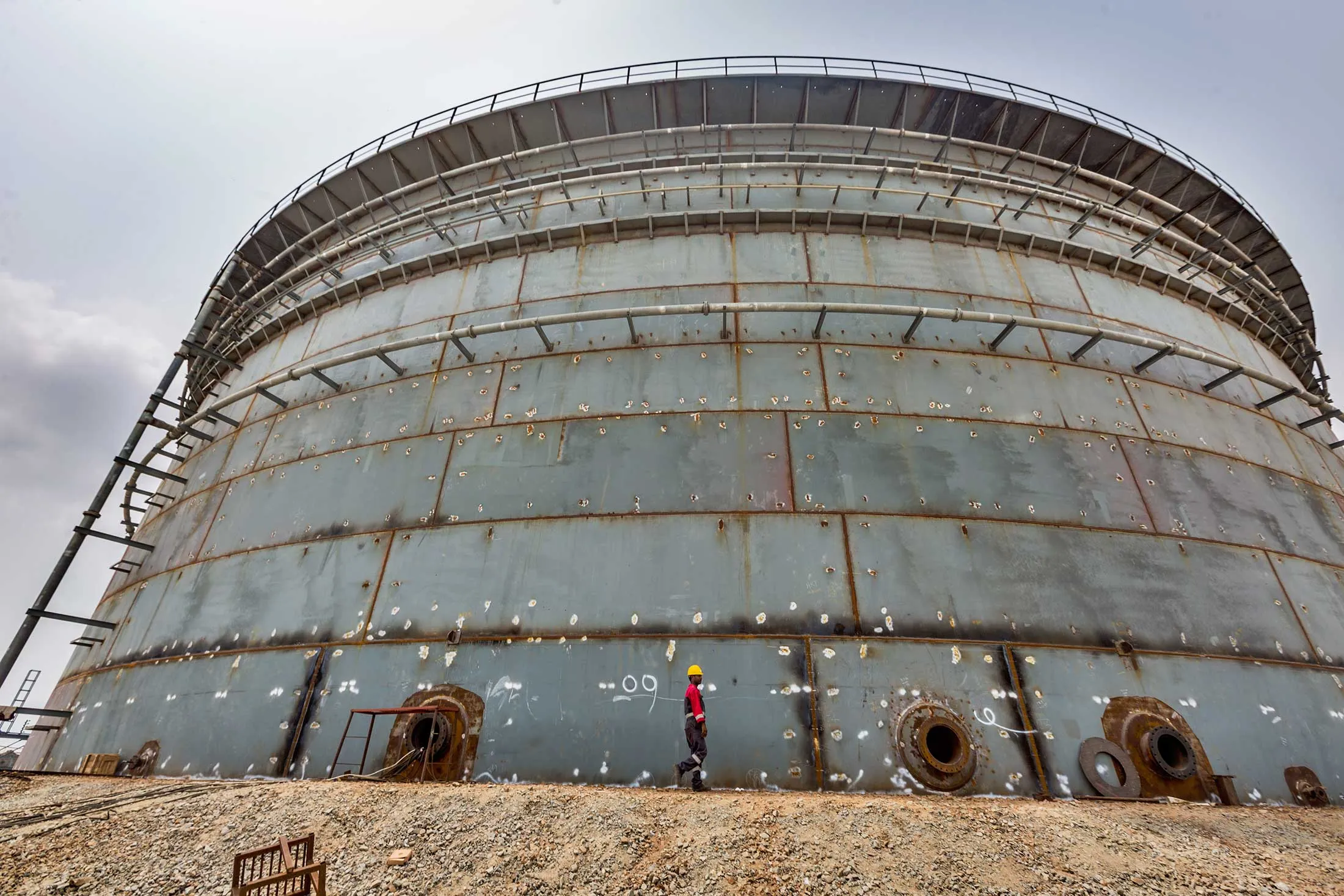 The site for the Dangote refinery&nbsp;at Ibeju-Lekki in Nigeria’s&nbsp;Lagos State.