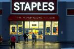 A Staples store on Dec. 12, 2012 in Kinston, N.C.