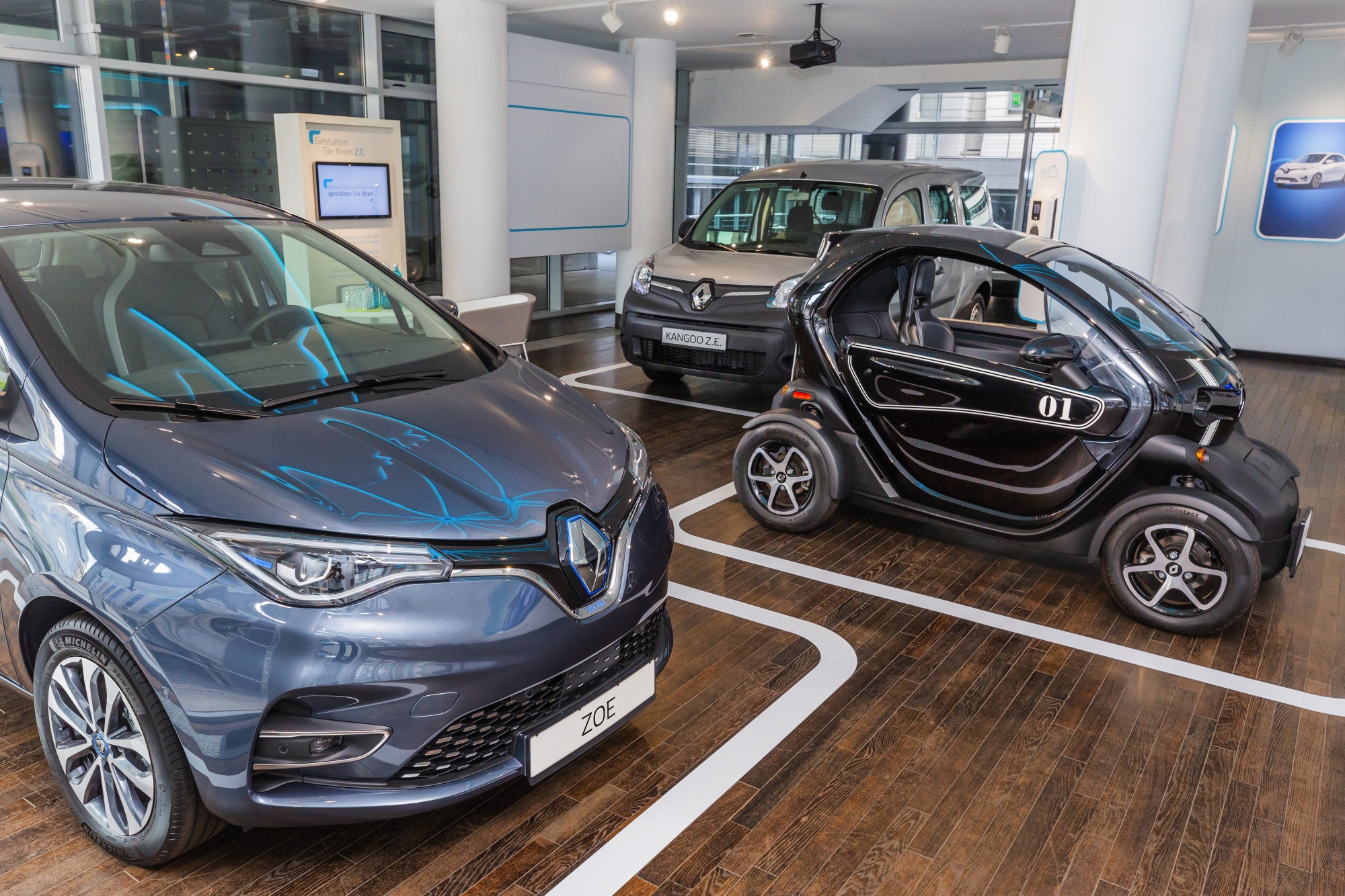 Renault SA Car Showroom as Zoe Sales Beat Electric Rivals