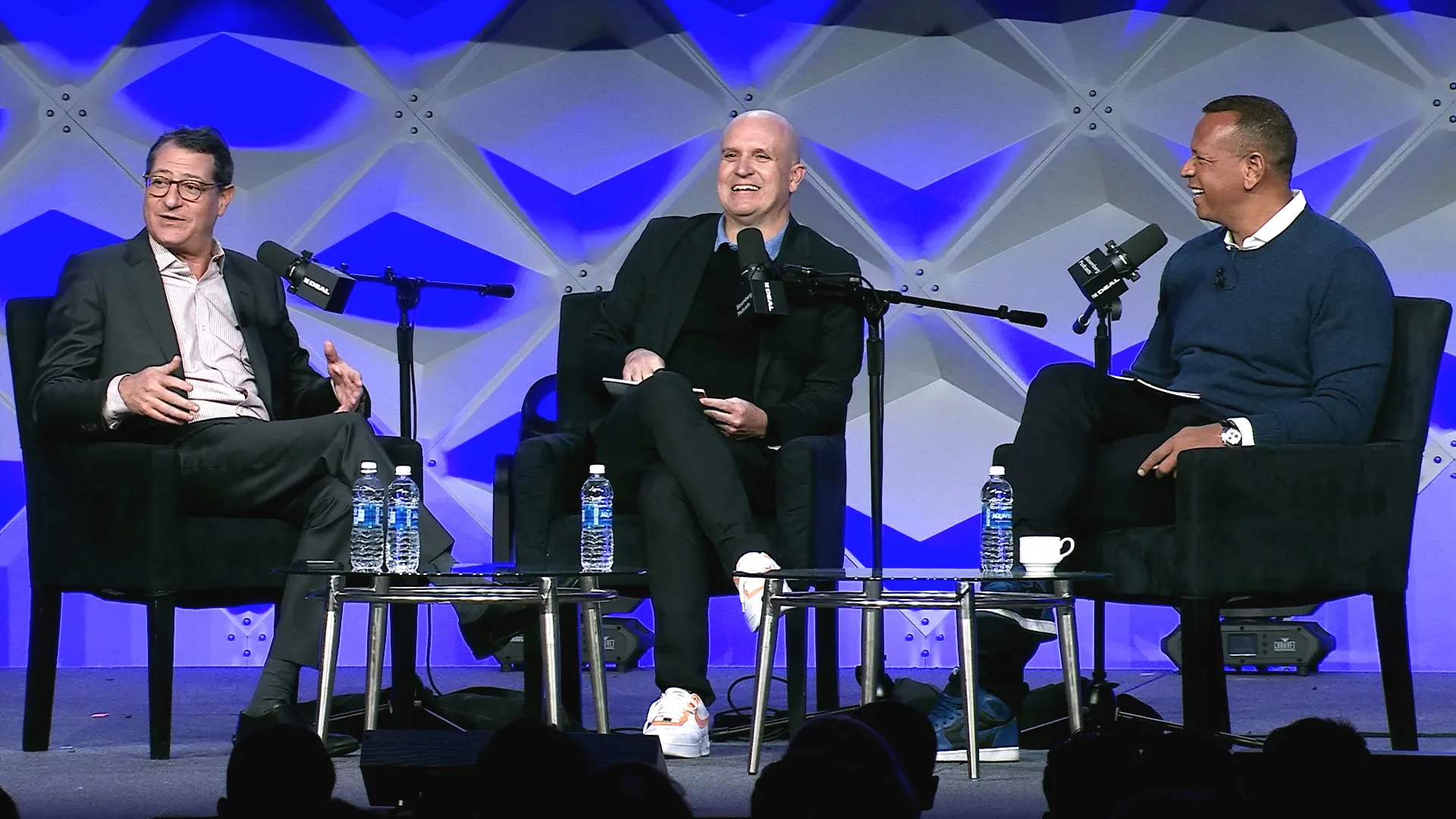 David Blitzer, left, on&nbsp;The Deal with Alex Rodriguez and Jason Kelly