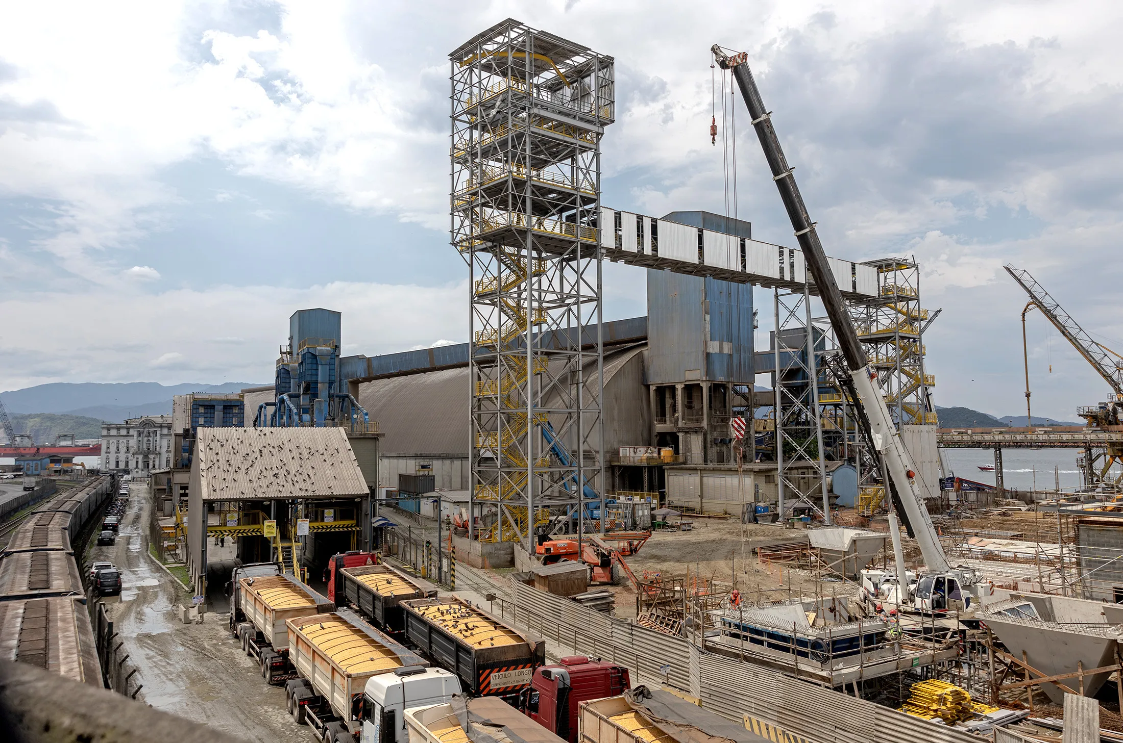 Cofco’s&nbsp;terminal&nbsp;at the port of Santos in Brazil is due to open in 2025.