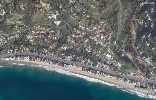La Costa Beach in Malibu, California Jan 18, 2024