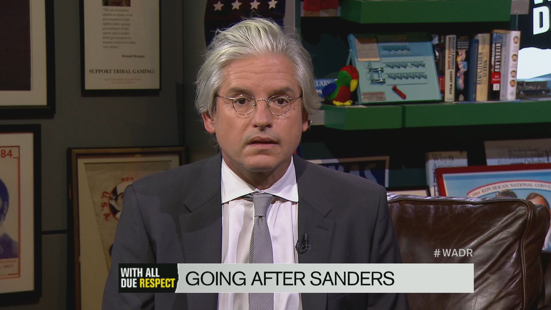 Watch David Brock Unapologetic About Going After Bernie Sanders - Bloomberg