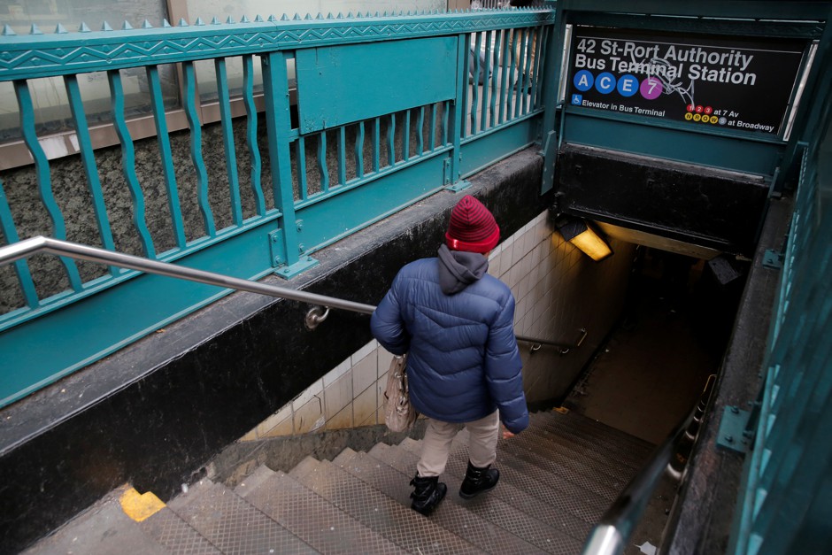 Less than a quarter of New York subway stations have elevators.
