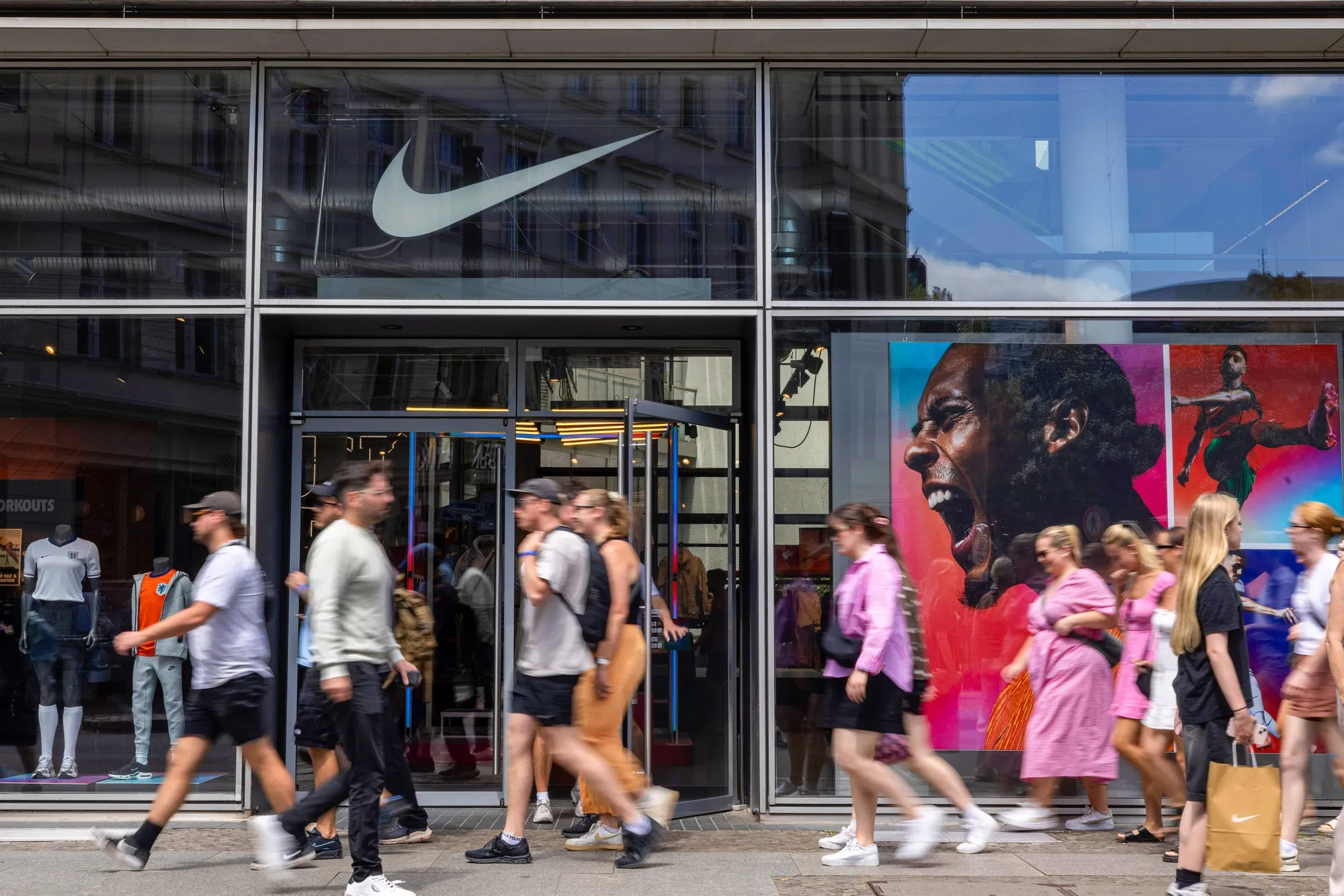 The Nike Inc. store in Berlin.