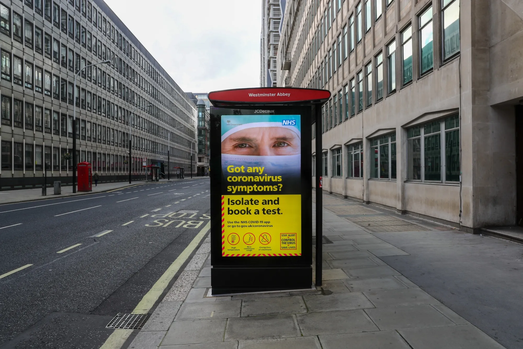 U.K. Economy Reels Under Virus Curbs
