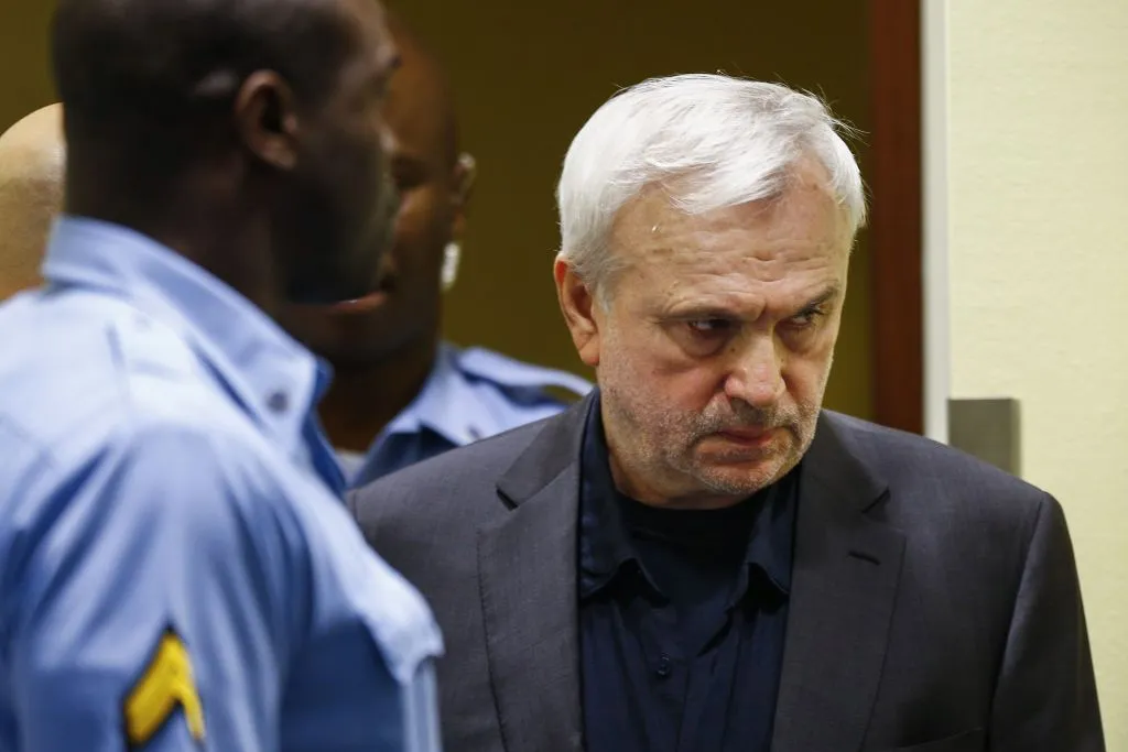 Jovica Stanisic at The Hague, June 2017.