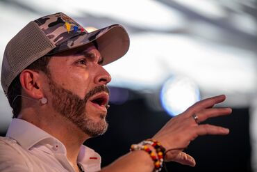 Presidential Candidate Abelardo De La Espriella Holds Campaign Rally