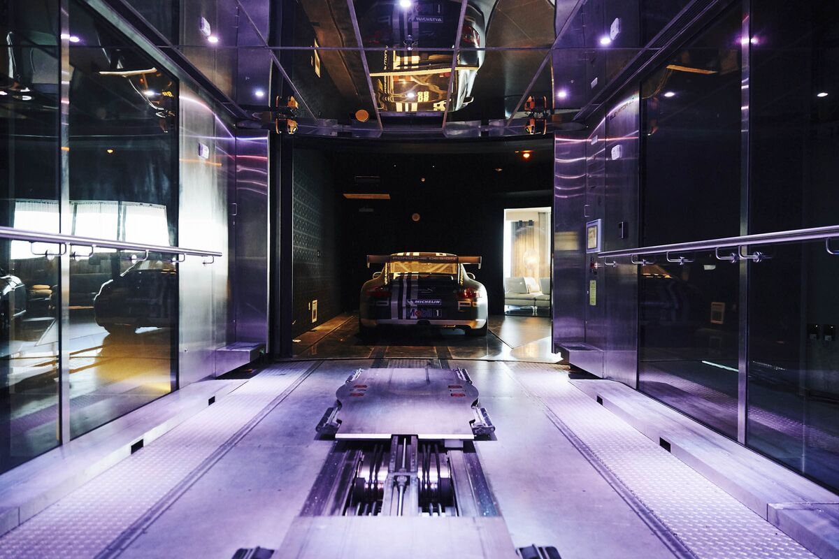 Porsche Design Tower Miami Car Elevator Amenities Photos Bloomberg Never Far Away