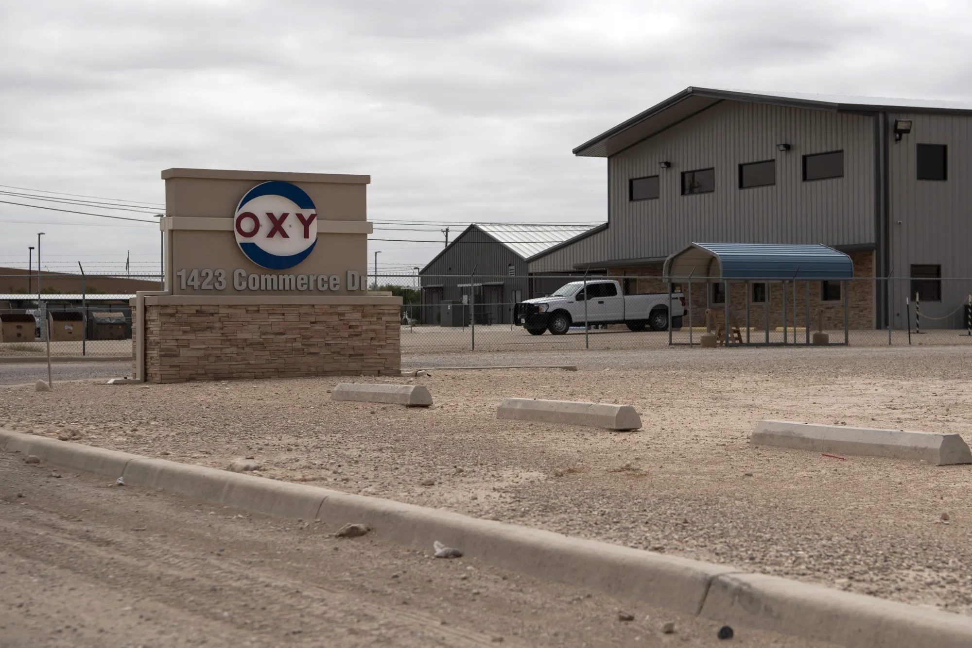 Occidental Petroleum Corp. headquarters in Carlsbad, New Mexico.