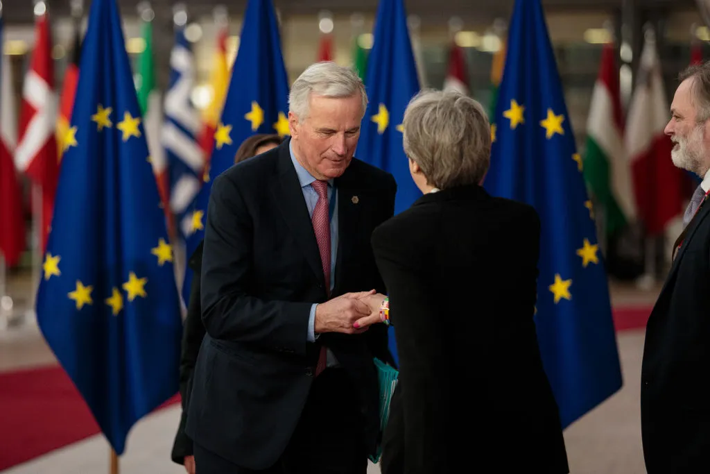 Barnier may be smiling, but&nbsp;May should know he’s not joking.